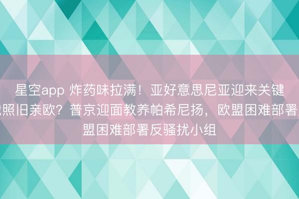 星空app 炸药味拉满！亚好意思尼亚迎来关键大选，亲俄照旧亲欧？普京迎面教养帕希尼扬，欧盟困难部署反骚扰小组