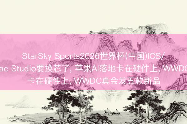 StarSky Sports2026世界杯(中国)IOS/安卓官方下载 Mac Studio要换芯了， 苹果AI落地卡在硬件上， WWDC真会发五款新品
